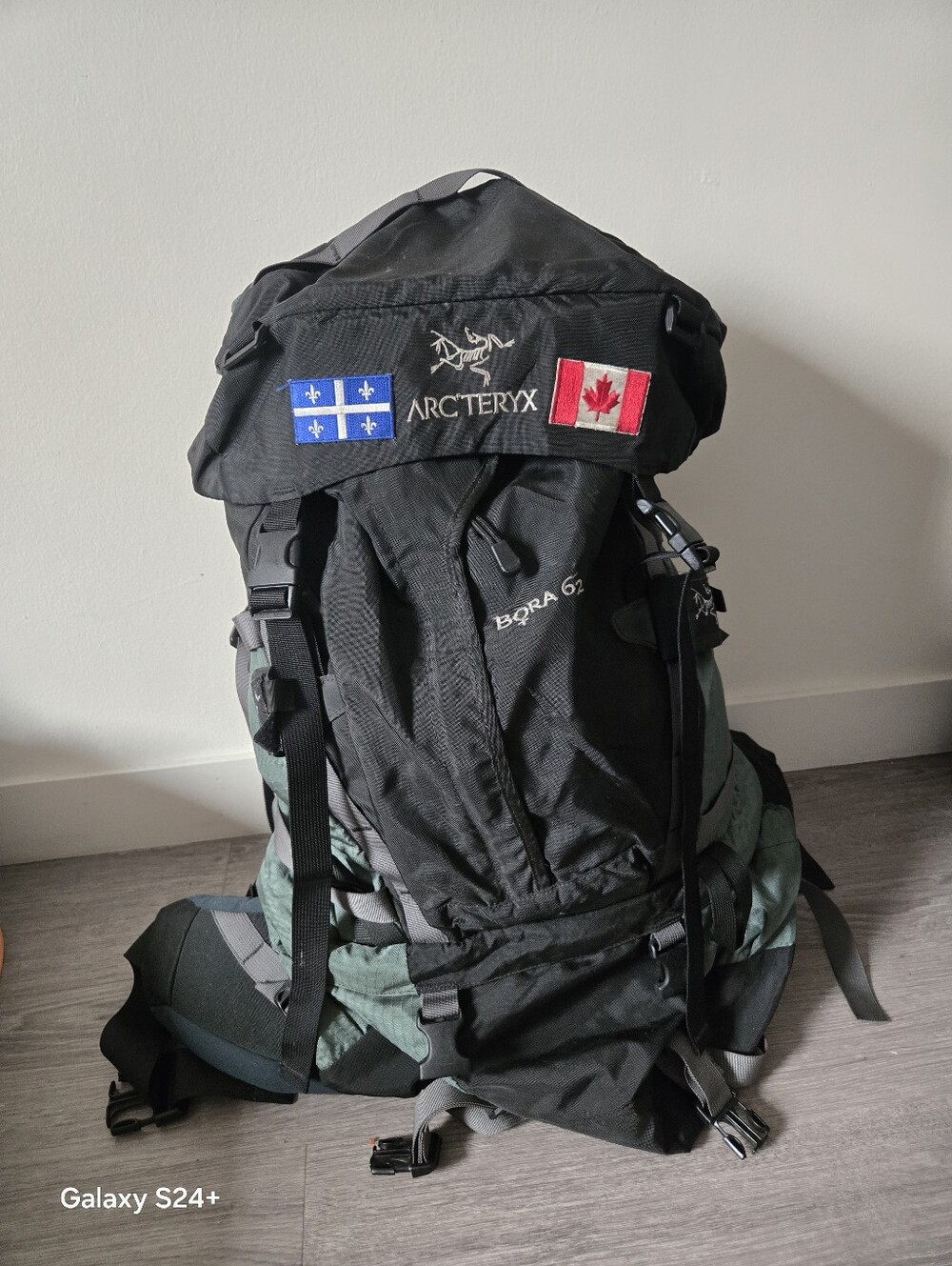 Sac à dos vintage Arcteryx Bora 62